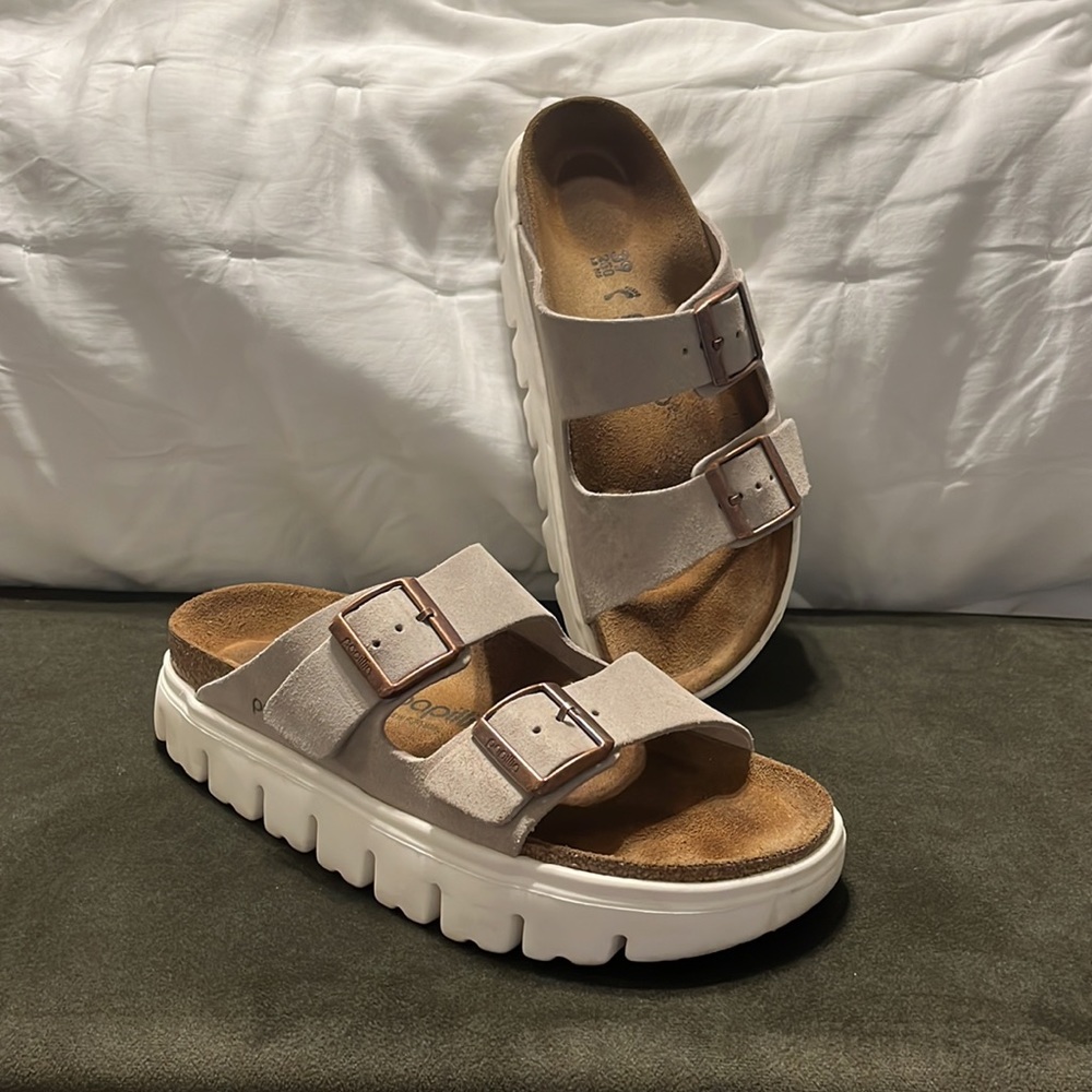Birkenstock Arizona Platform Sandals (Papillio)